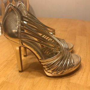 Gold Chinese Laundry heels